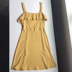 Forever 21 yellow mini sundress